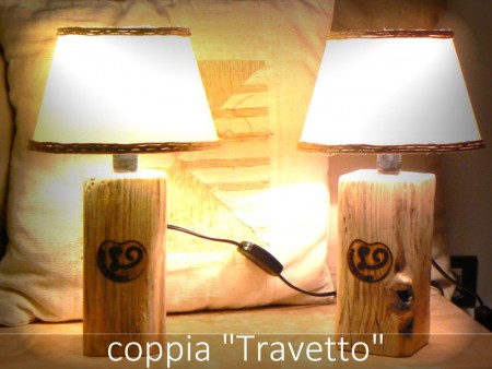 Coppia ricavata da vecchi travi in legno sputati dal mare e lavorati da noi. Venduti anche loro cercheremo di ricrearli con i pezzi giusti.