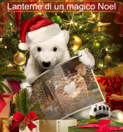 Lanterne natalizie in stile Antonella.